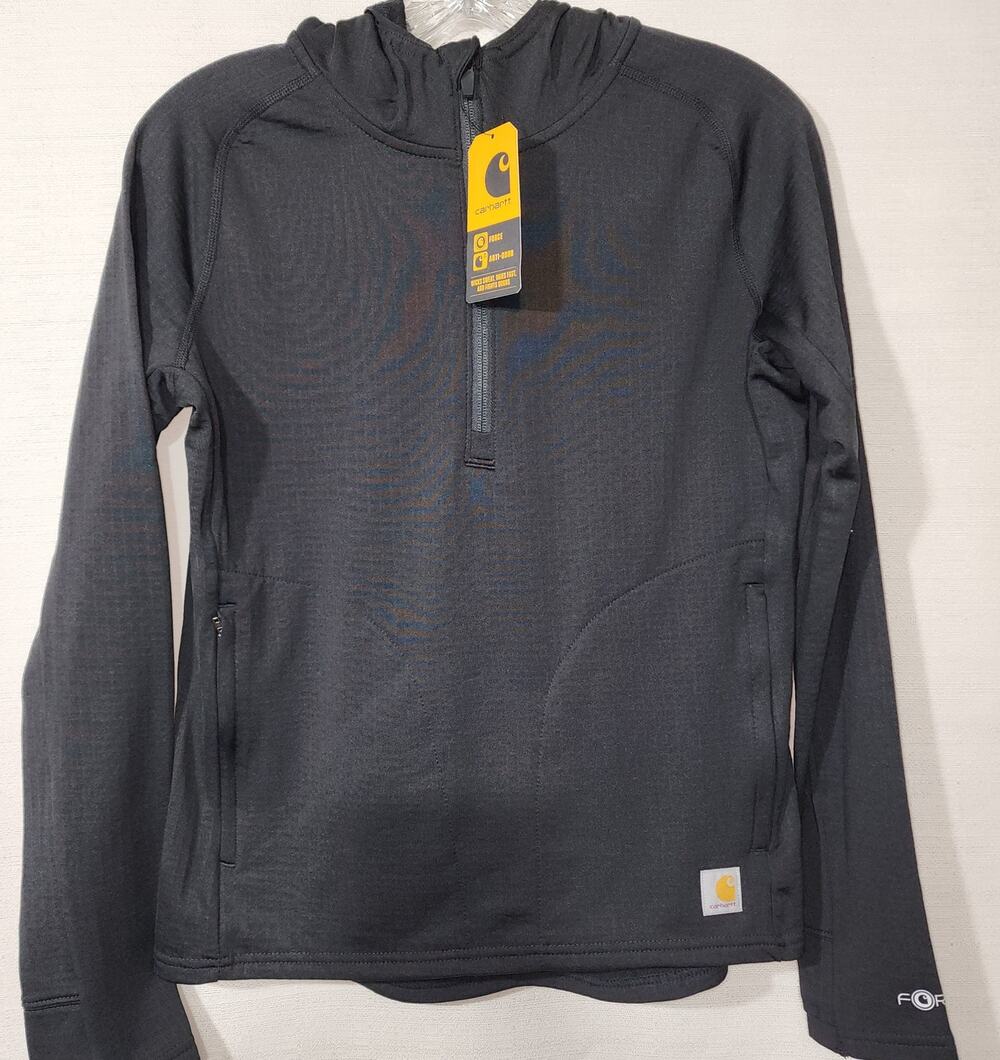 Carhartt Relaxed Fit 1/3 zip Hoodie XS women